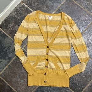 V-Neck Button Up Cardigan. Size Small